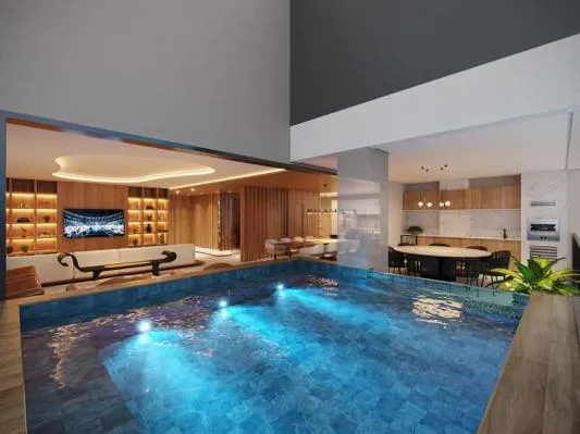 Atmos City Design: Apartamento Decorado com 237m² no Coração do Marista!