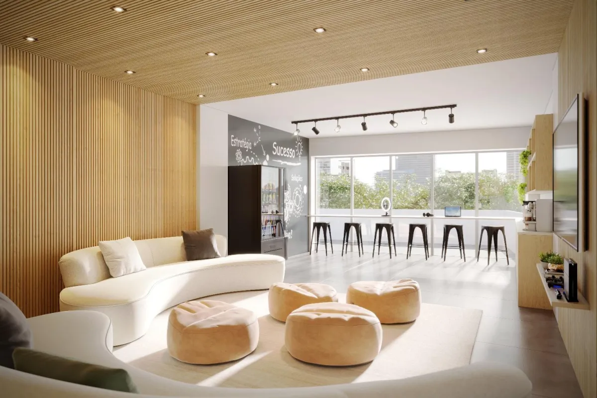 Conecte-se ao Futuro: Sala Moderna no Euro Towers Park Lozandes