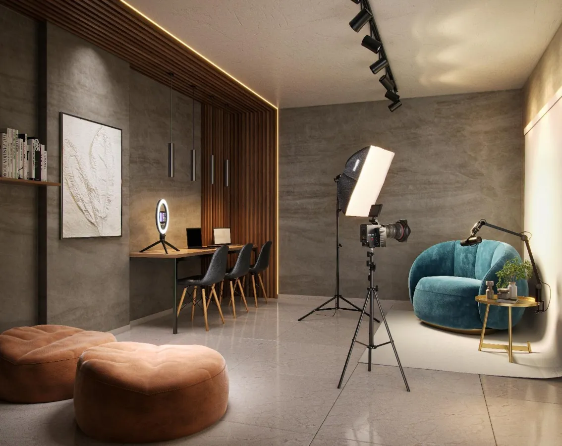 Conecte-se ao Futuro: Sala Moderna no Euro Towers Park Lozandes