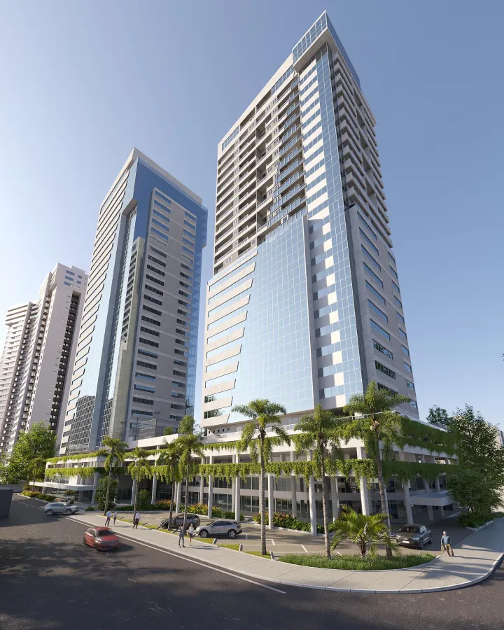 Conecte-se ao Futuro: Sala Moderna no Euro Towers Park Lozandes
