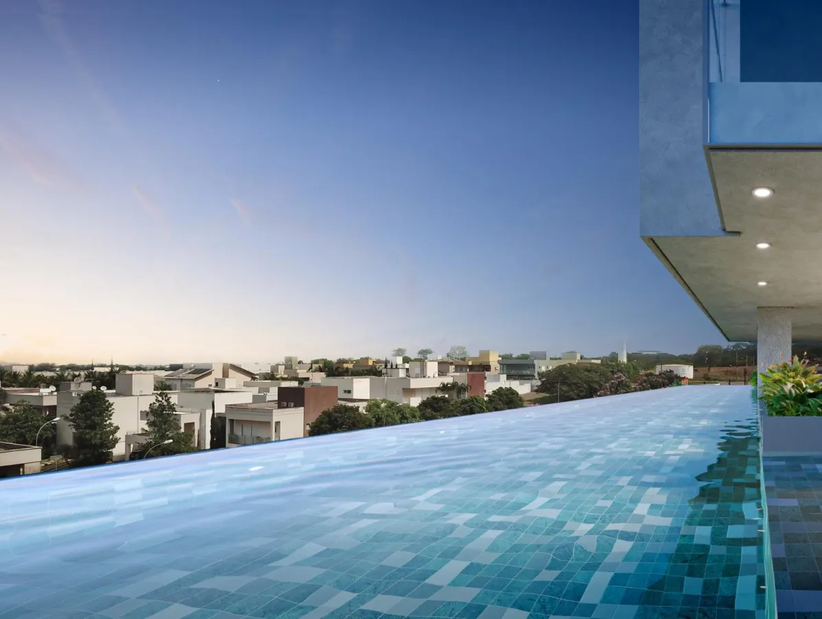 Conecte-se ao Futuro: Sala Moderna no Euro Towers Park Lozandes