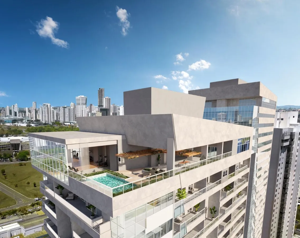 Conecte-se ao Futuro: Sala Moderna no Euro Towers Park Lozandes