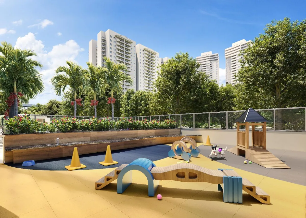 Espaço e Vista Nascente: Unidade: de 164m² e 3 Suítes no Parque El Retiro