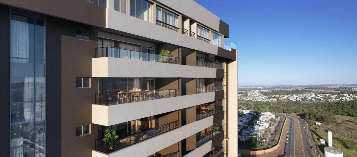 Miniatura Exclusividade e Vista Poente no 18º Andar: 143m² no Parque El Retiro