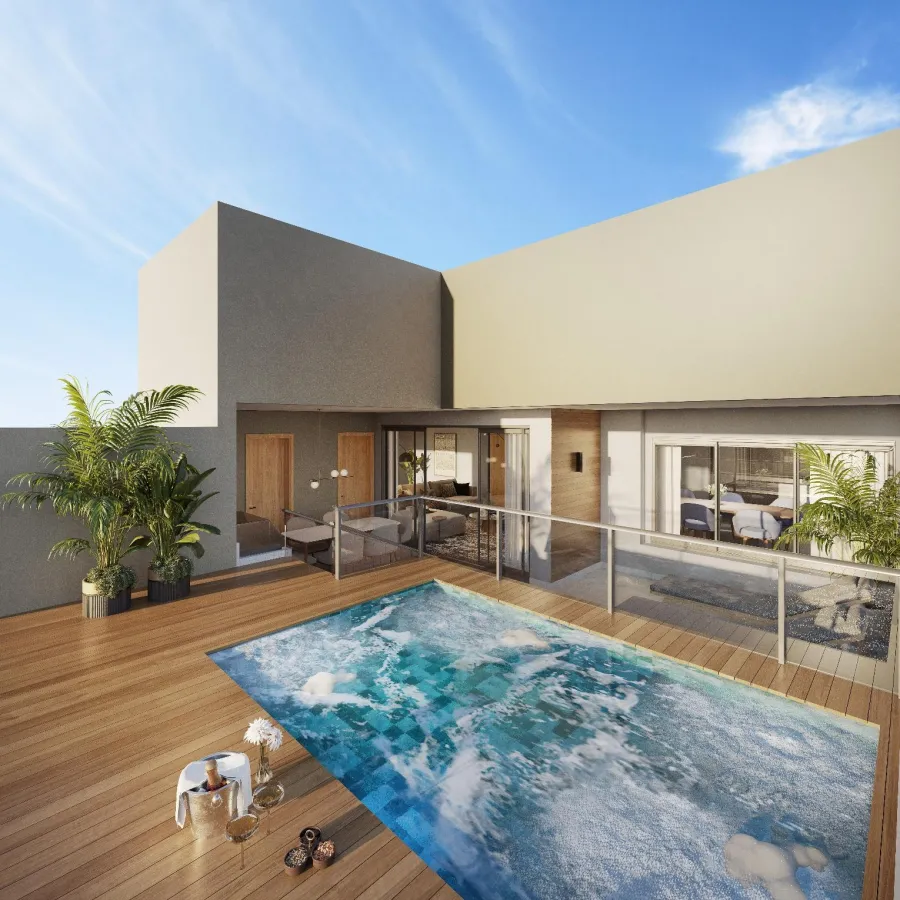 Exclusividade e Pôr do Sol no 26º Andar: Apartamento Poente de 143m²