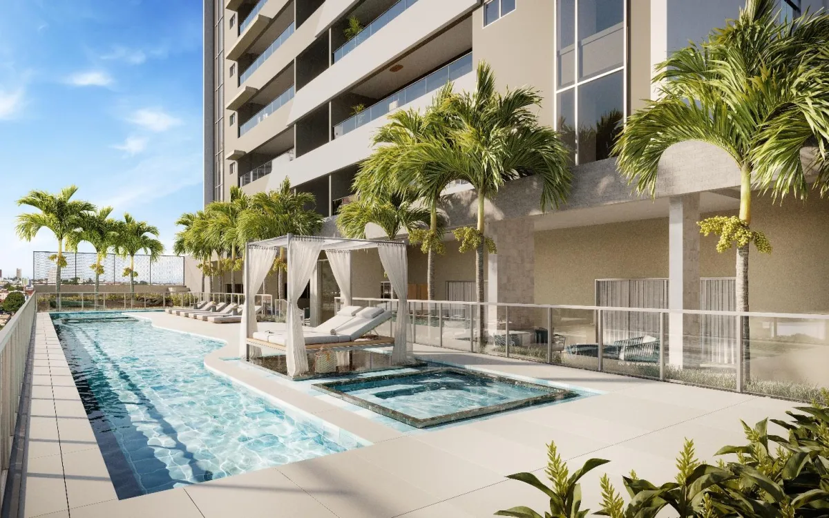 Vista Privilegiada e Pôr do Sol: Apartamento Poente de 143m² no 29º Andar