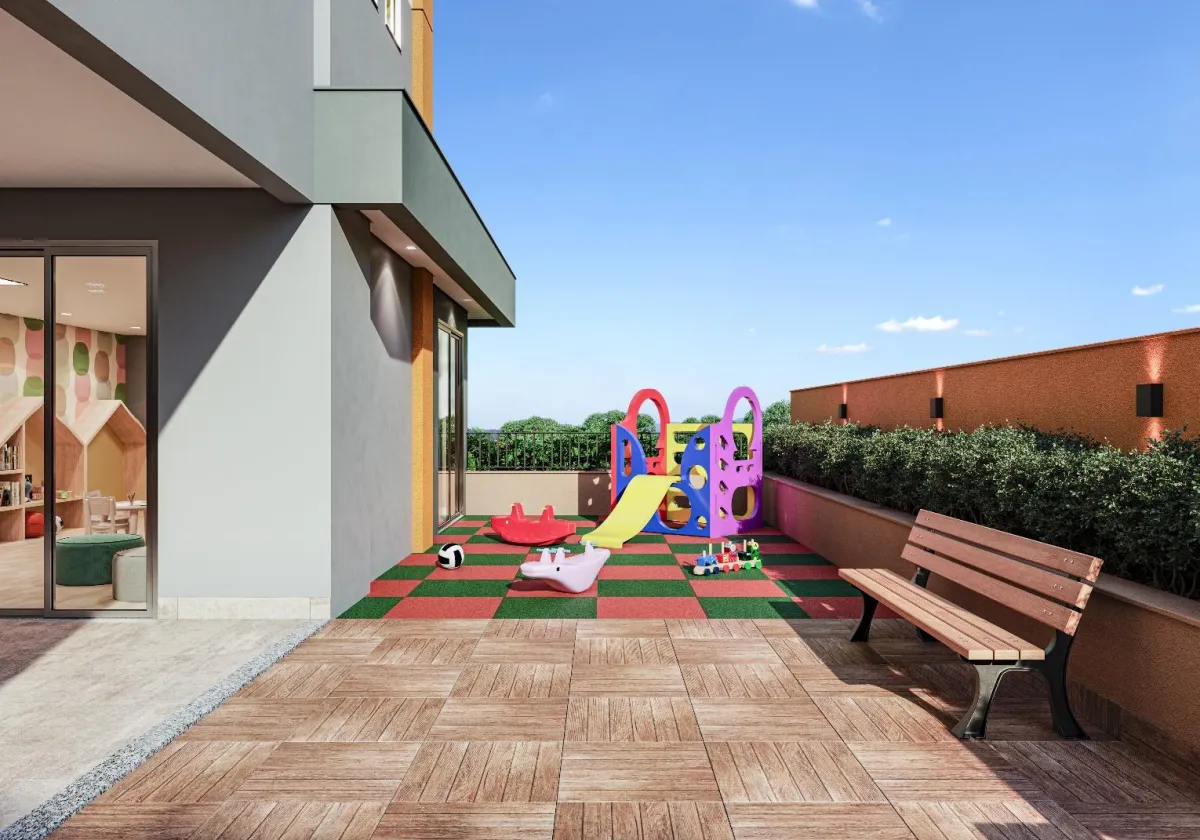 Seu Refúgio Poente no 24º Andar: 63m² com Suíte e Vista Panorâmica