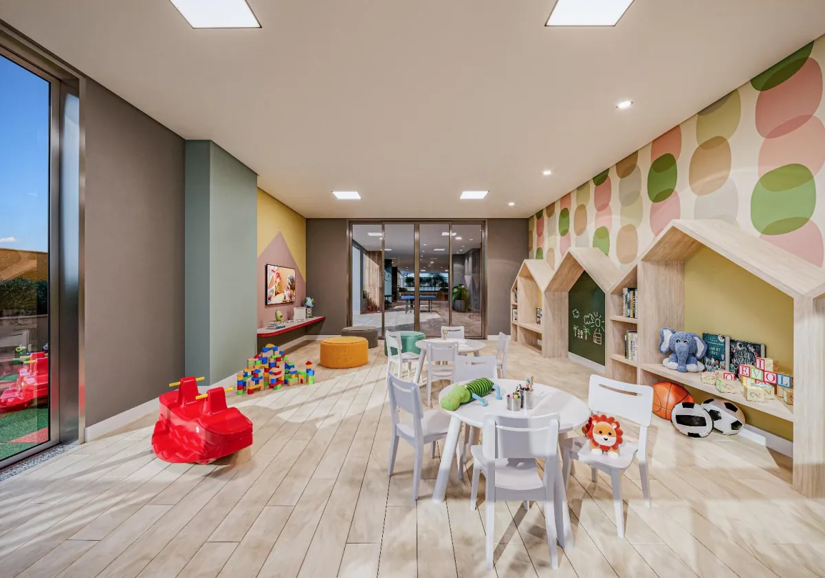 Viva no 29º Andar com Vista Nascente: 76,89m² e 3 Quartos na Vila Rosa