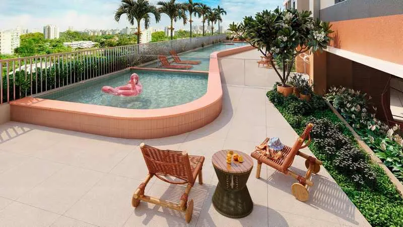 Elegância Urbana: 3 Quartos com 1 Suítes em Goiânia - Edifício Ludovic